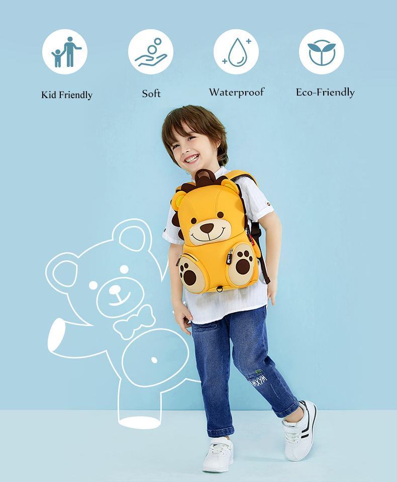 3D ANIMAL WATERPROOF BACKPACK