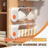Wall-Mounted Socks Storage