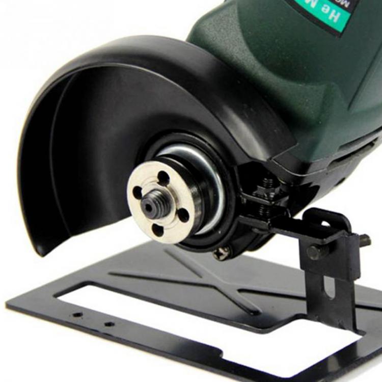 【Angle Grinder Bracket】Angle Grinder Accessories Angle Grinder Bracket Stand Holder Metal Cutting Machine Thickened Cutting Base Protection Cover