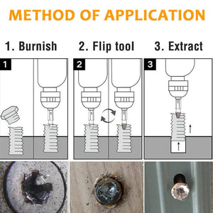 Damaged Screw Extractor Drill Bit Set - 6-Piece