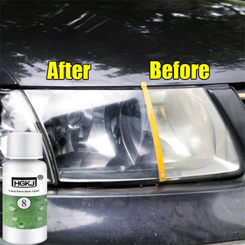 CrystalClear Car Lights Cleaning Agent