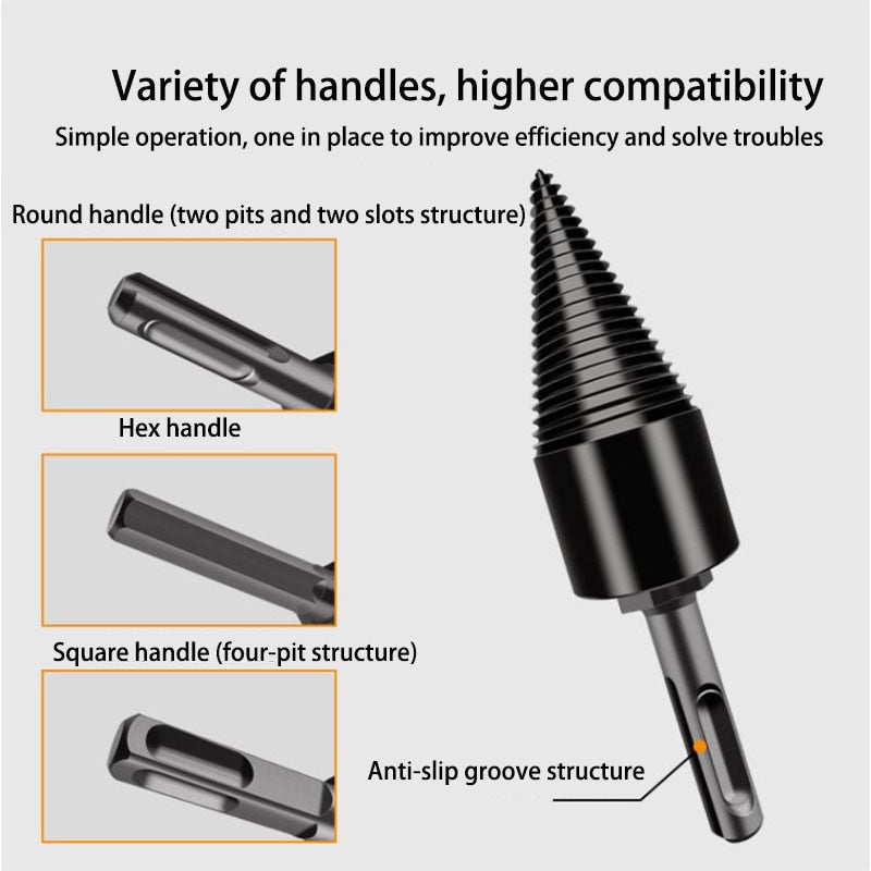 【LM453】Firewood Chop Wood Drill Bit