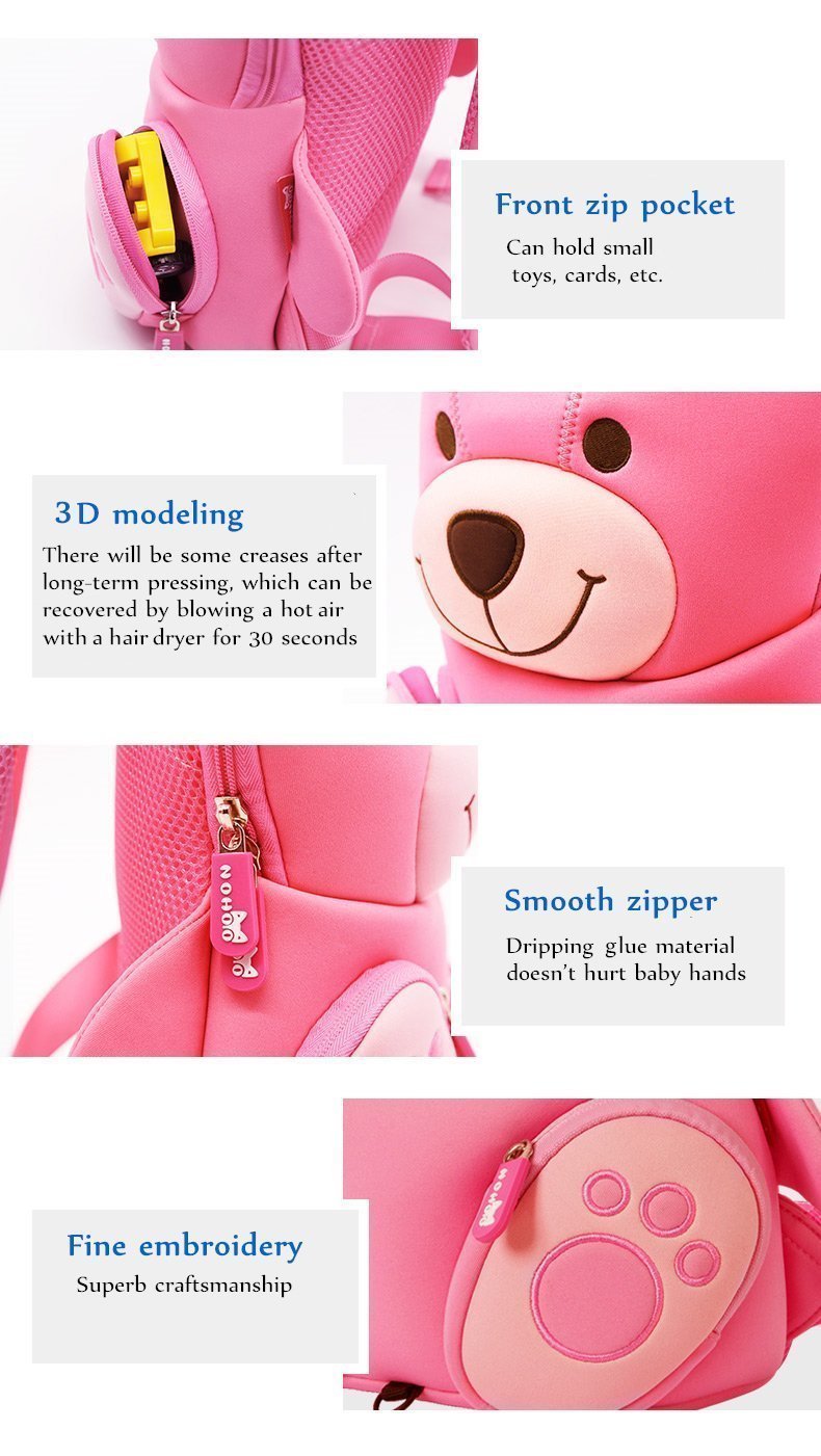 3D ANIMAL WATERPROOF BACKPACK