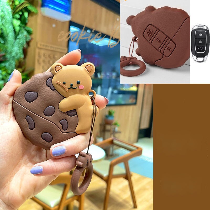 Candy Girl Car Key Case Cover Bag for Hyundai