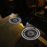 【2pcs Car Door Welcome Light—cartoon】Wireless Led Car Door Welcome Light Laser Projector Logo Ghost Shadow Lights Universal Paste Car Door Decorative Lamp Accessorie