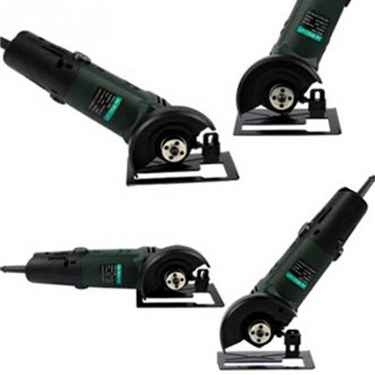 【Angle Grinder Bracket】Angle Grinder Accessories Angle Grinder Bracket Stand Holder Metal Cutting Machine Thickened Cutting Base Protection Cover