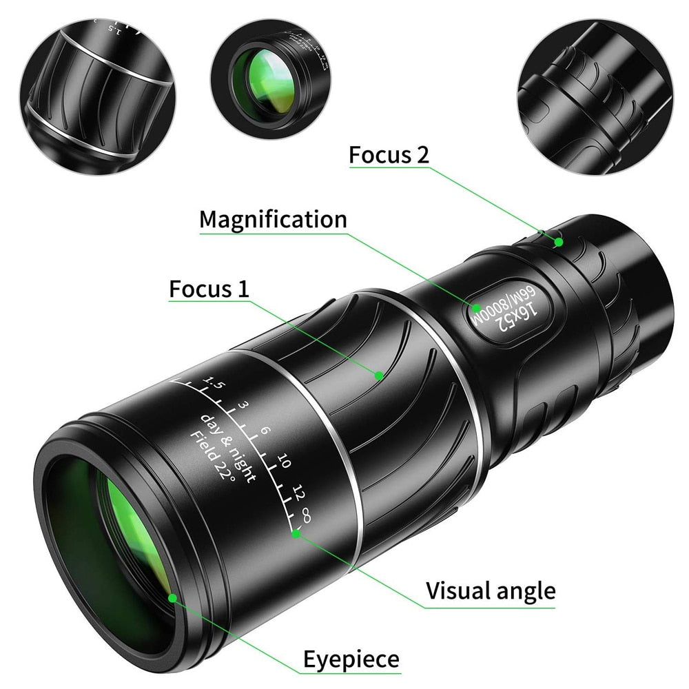 【LM227】Powerful Monocular Telescope