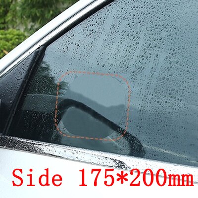 Xiaomi 2 Pcs Car Rainproof Film Car Rearview Mirror protective proof Anti fog Waterproof Film Membrane Car Sticker Accessories