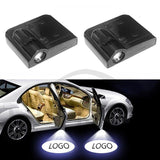 Universal Wireless Car Projection LED Projector Door Shadow Light (4pcs recommended)