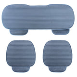 Flocked Car Seat Cover Set - Universal Non-Slip Cushion