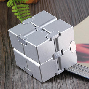 Unzip the metal cube