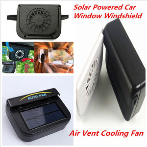 Solar Car Air Vent Cooling Window Fan