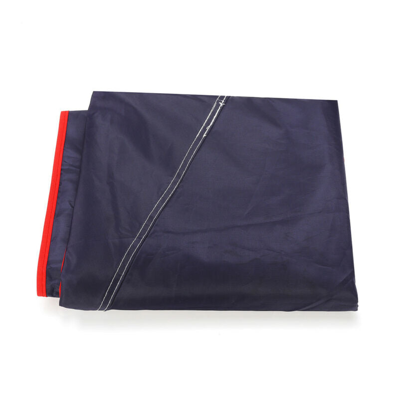 SDO90-Car Roof Cover Umbrella Foldable Oxford Cloth Car Tent Waterproof Dustproof Anti-UV Car Protection Sun Shade Cover (no holder)