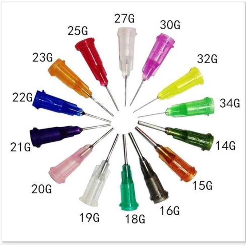 【LH110】50pcs /Set Dispensing Needle Welding Fluxes For Welding Tools