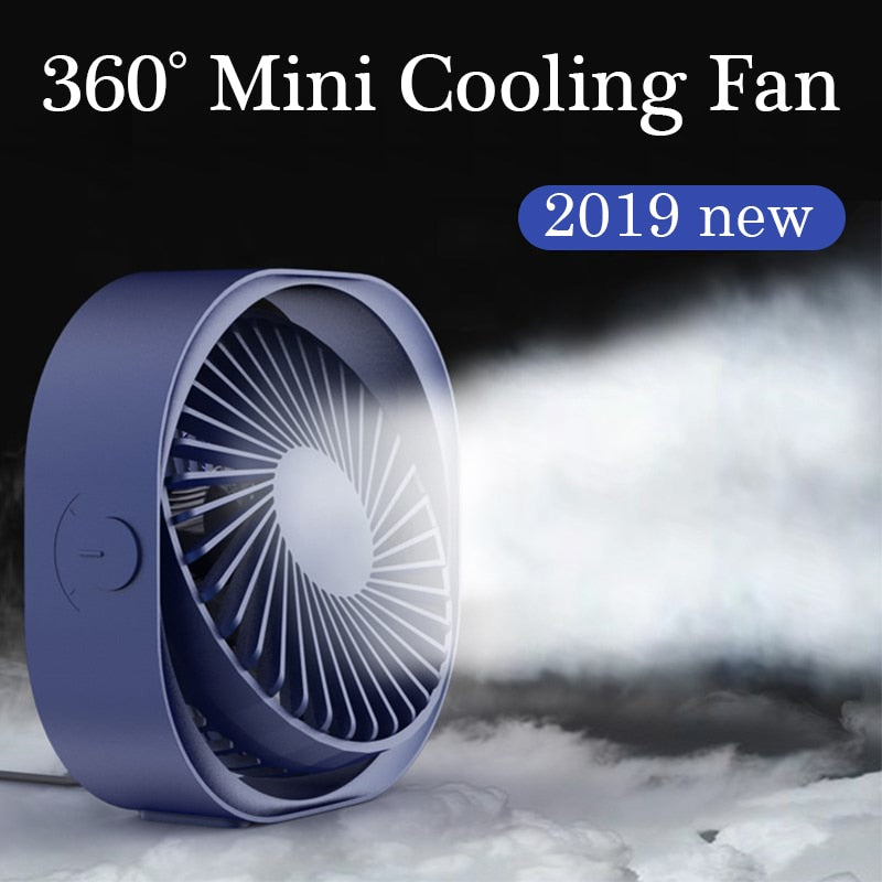 360° USB Portable Mini Fan