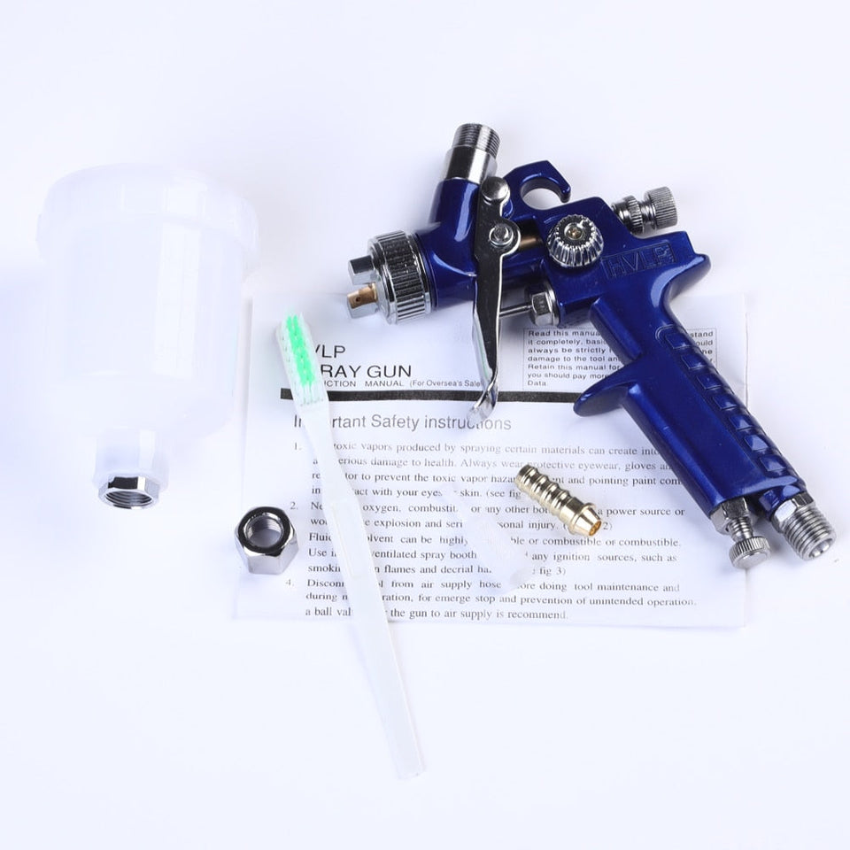 【LV071】Professional HVLP Mini Paint Spray Gun Airbrush For Painting Car Aerograph Pneumatic Gun