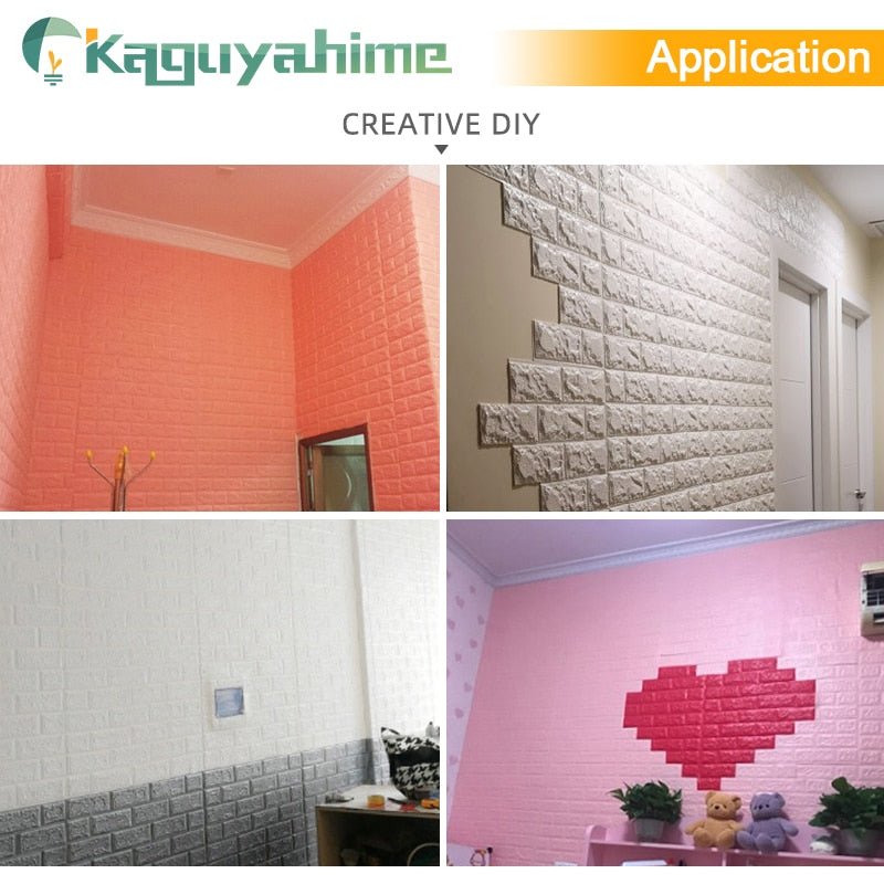 3D Waterproof Stickers Wall Papers Home decor