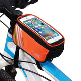 Waterproof Touch Screen Bicycle Bags Cycling Bike Front Frame Bag Tube Pouch Mobile Phone Storage Bag