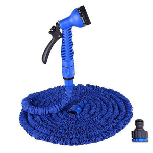 Expandable Garden Water Hose 25-200FT PVC Reel Pipe