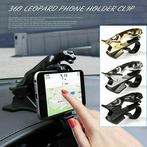 【LV114】Car Universal Leopard Shape Panther Style Mobile Phone Holder