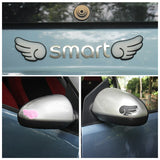 【2/4Pcs Anti-Collision Sticker】Car Personality Silicone Decorative Anti-Collision Sticker For Mercedes Smart 450 451 453 Fortwo Forfour Car Exterior