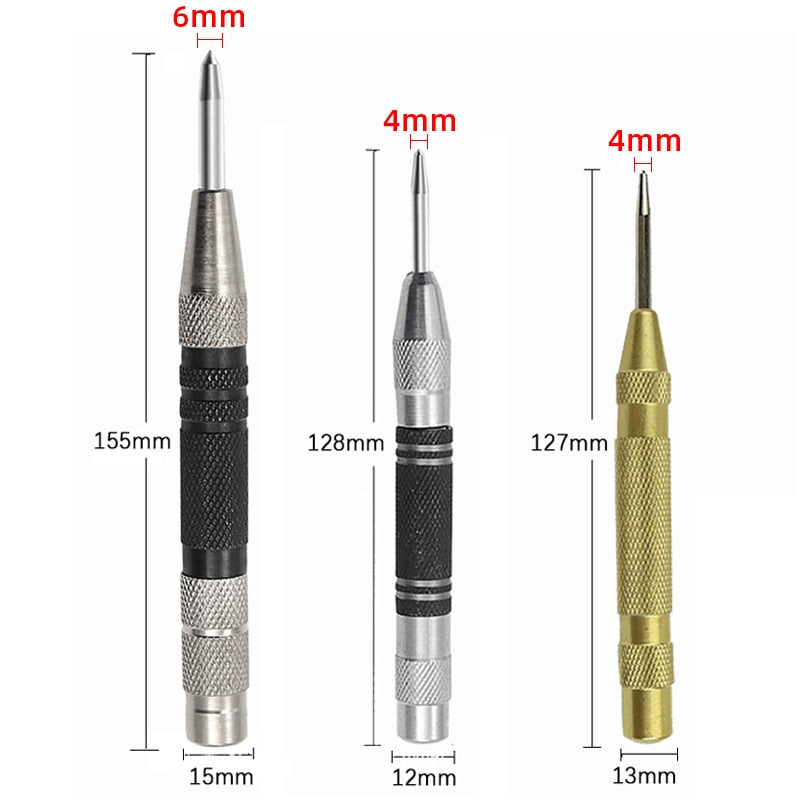 Precision Automatic Centre Punch Set