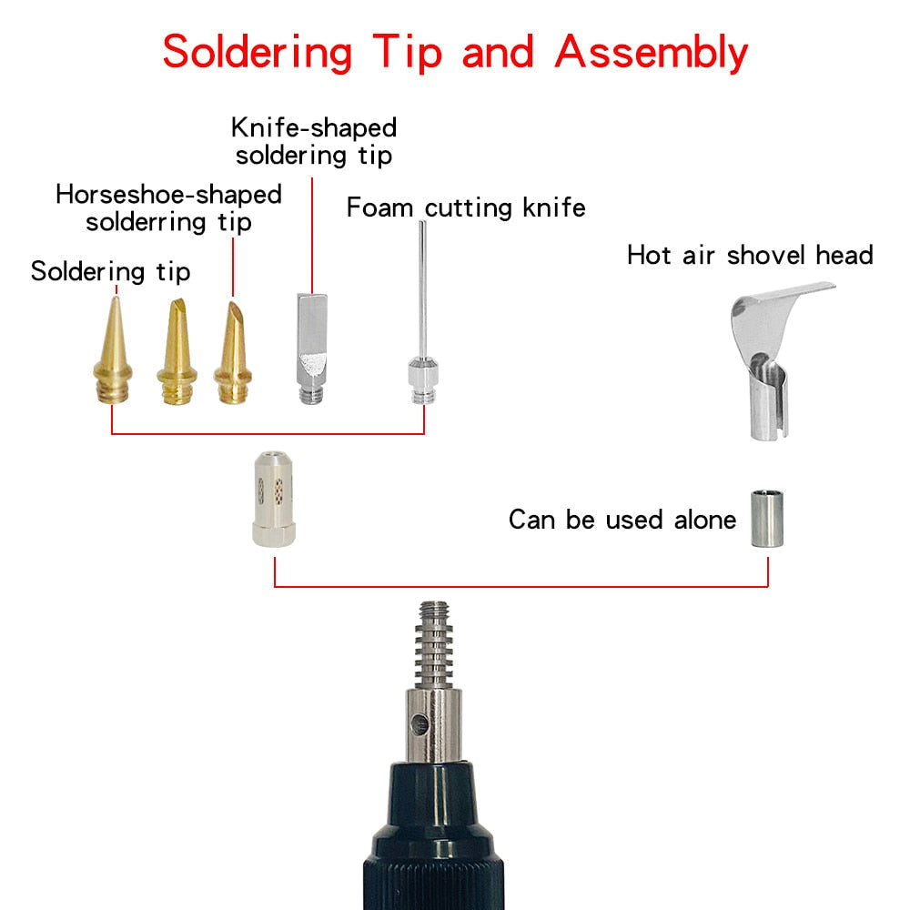 1300°C Butane Gas Welding Soldering Iron Torch