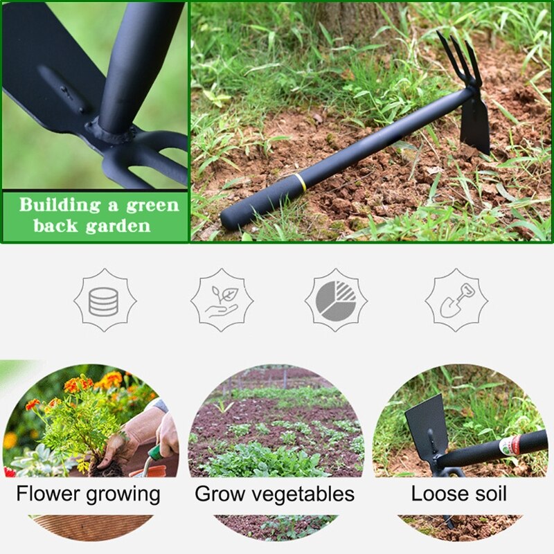 2-in-1 Double Hoe Small Gardening Tool