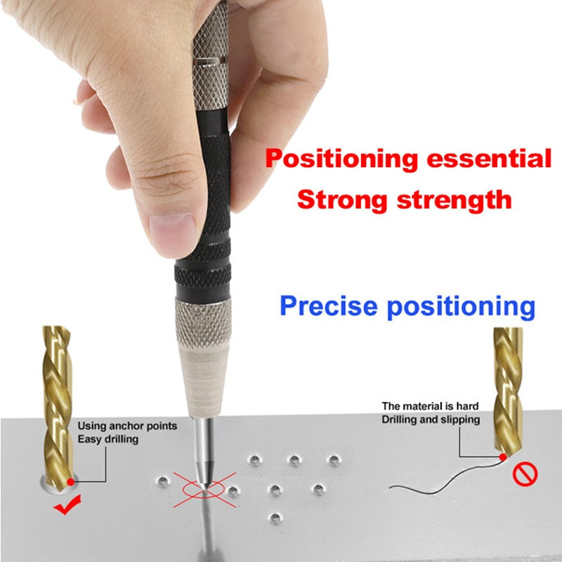 Precision Automatic Centre Punch Set