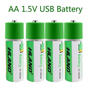 【LM190】2pcs USB Rechargeable Battery