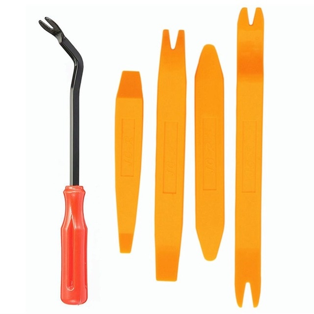 Auto Door Clip Panel Trim Removal Kit with Navigation Blades