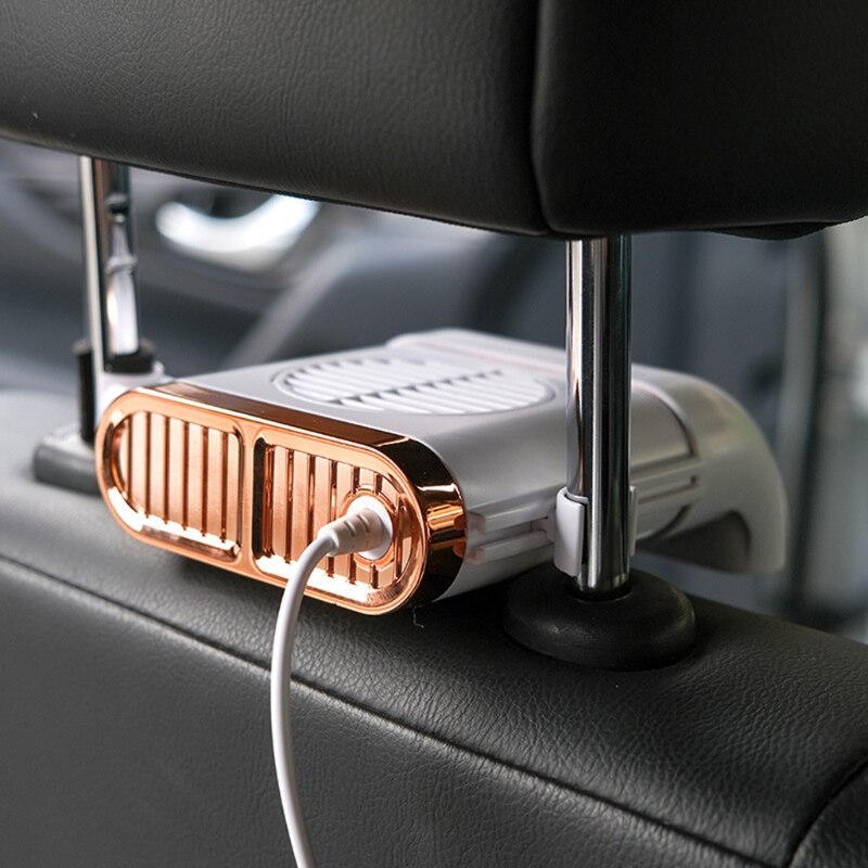 Foldable Mini USB Car Back Seat Fan