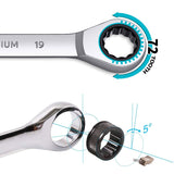 Ratcheting Combination Wrench Set