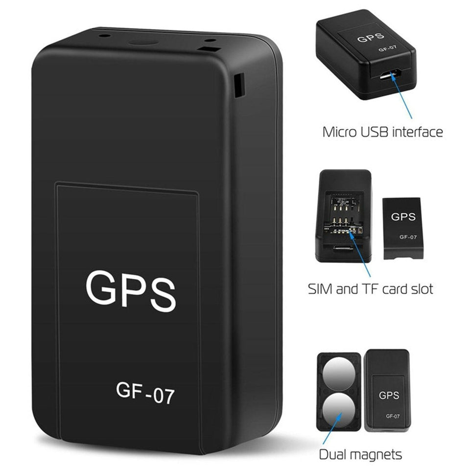 【LV004】New 2022 GF07 Magnetic GPS Tracker Real Time Tracking Device Magnetic GPS Locator Vehicle Locator Dropshipping