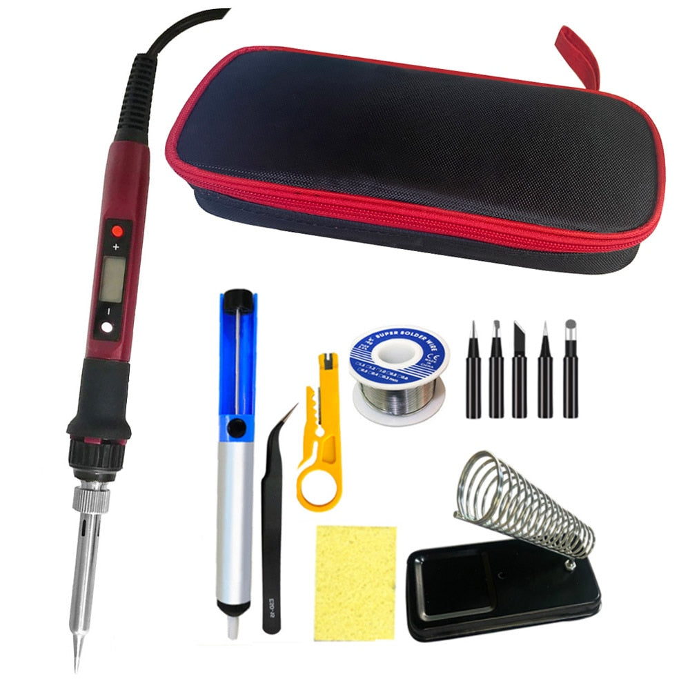 80W Digital Soldering Iron Kit