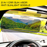 Wonderlife 2 in 1 Car Sun Visor HD Anti Sunlight Dazzling