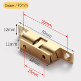 love679--2PCS Pure Copper Cabinet Catches