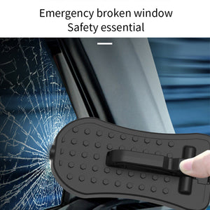 【LV064】Multifunction Car Doorstep Foldable Emergency Window Breaker Auto Latch Hook Foot Pedal Foldable Vehicle Roof Rack Step