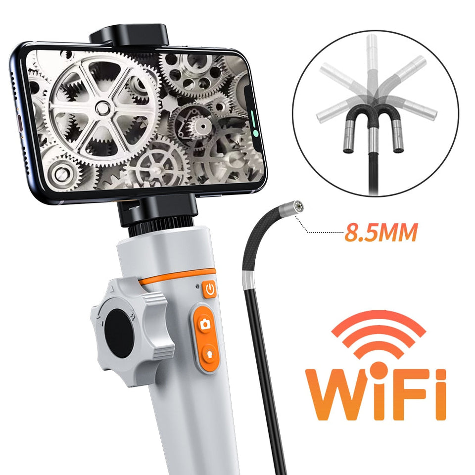 180° Articulating Endoscope Inspection Camera - HD 6mm & 8.5mm