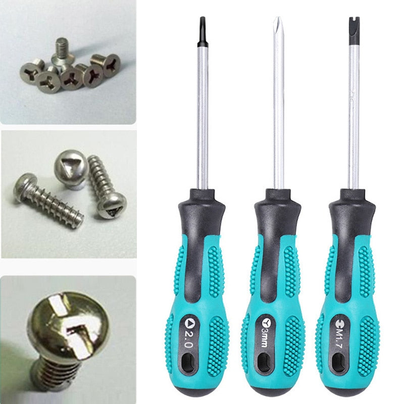 Triangle Screwdriver Set U Y Shape Inner Cross Socket Driver Screw for Household Appliances Hand Tool отвертка набор отверток