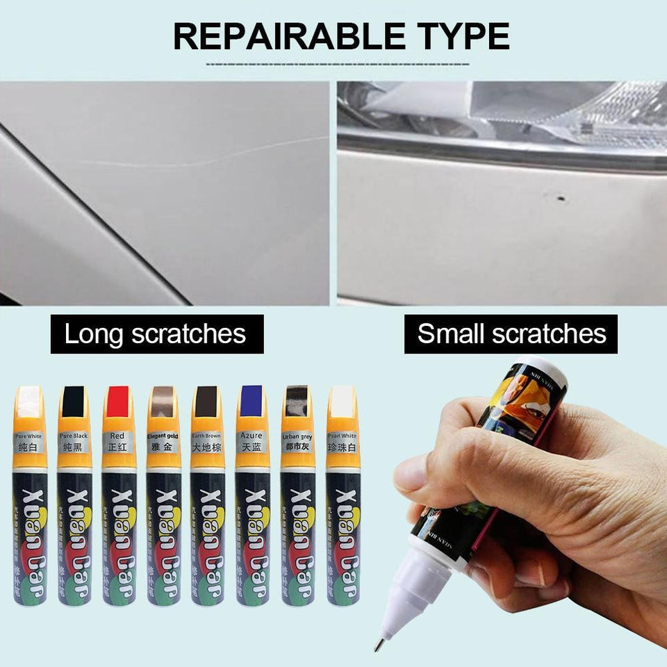 【LV045】 Car Paint Scratch Repair Pen Waterproof Paint Note Pen Brush Paint Car Paint Care To Eliminate Rust Uneven