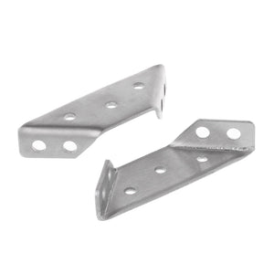 【LV248】4PCS Stainless Steel Angle Corner Brackets Fasteners Protector