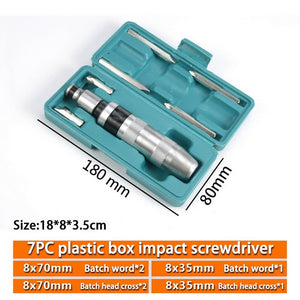 Multifunctional Impact Screwdriver Set Industrial Grade