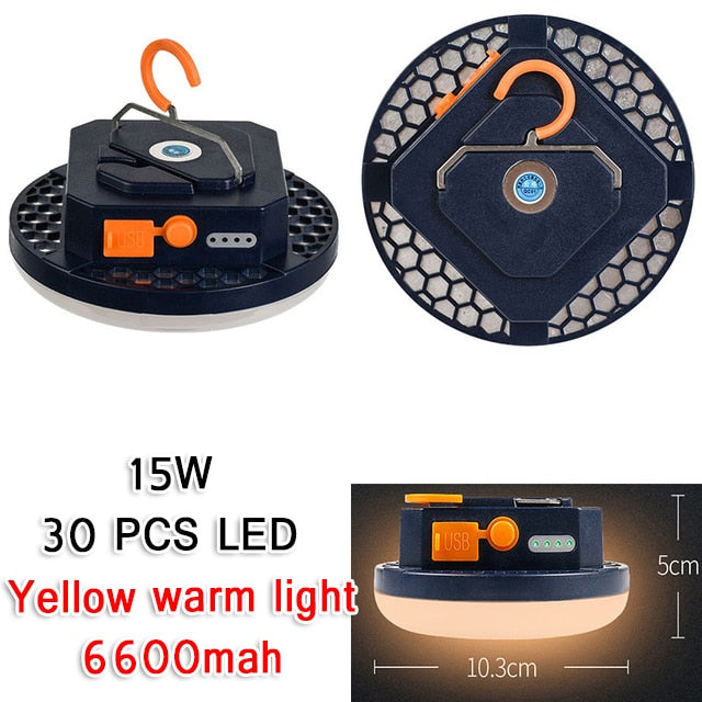 15600mAh Rechargeable LED Camping Lantern