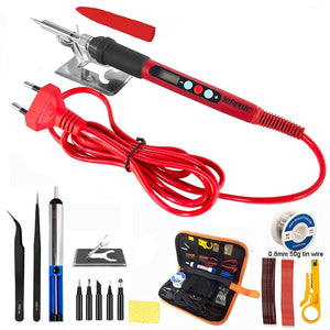 80W Digital Soldering Iron Kit