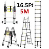 UltiLift™ Folding & Telescopic Extension Herringbone Ladder