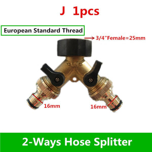 4-Way Garden Hose Splitter