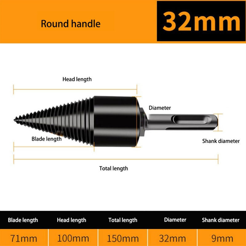 【LM453】Firewood Chop Wood Drill Bit