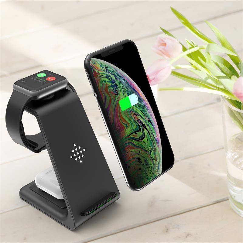 The Rax - 3 in 1 Wireless Charger Stand Holder