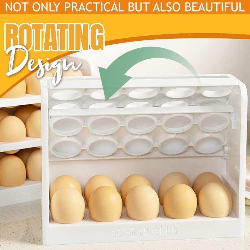 Creative Flip Egg Storage Box